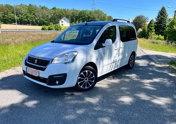 samochody osobowe Peugeot Partner cena 39900 przebieg: 75000, rok produkcji 2016 z Pogorzela